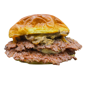Burger Trufa Smash dos carnes 90g cada una C/ Patatas Fritas Grandes